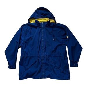 Champion Blue Windbreaker Jacket | Size XXL